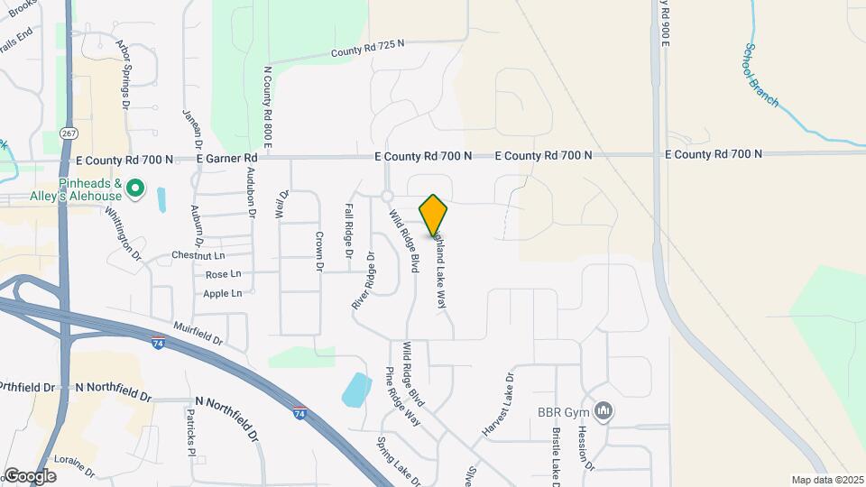 1230 Highland Lake Way Map and Location Details