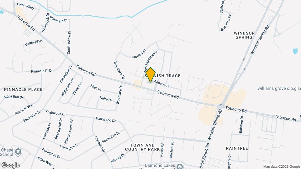 2571 1/2 Tobacco Rd Map and Location Details