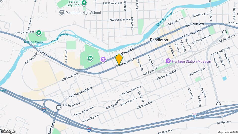 908 SW Dorion Ave Map and Location Details