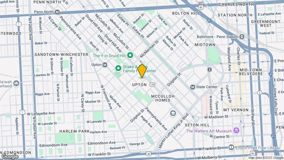 508 W Lafayette Ave Map and Location Details
