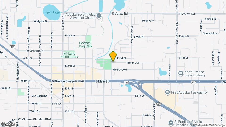 512 Mason Ave Map and Location Details