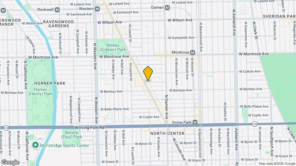 2066 W Hutchinson St Map and Location Details