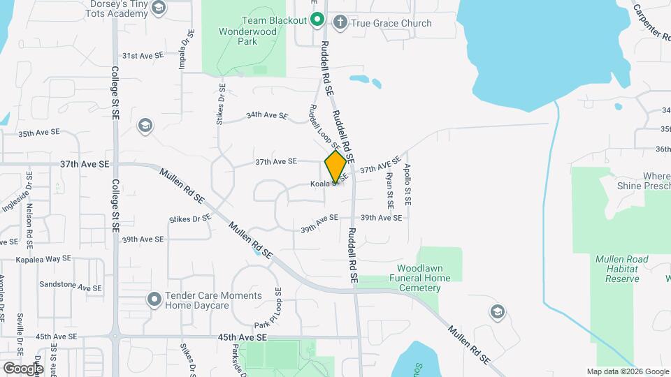 5605 Koala St SE Map and Location Details