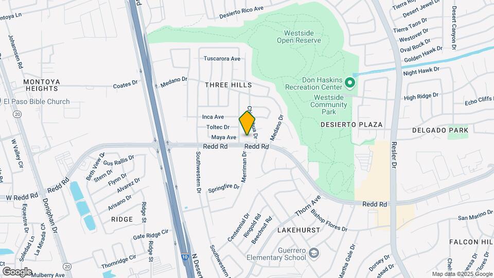Redd Rd Village Apartment Map and Location Details
