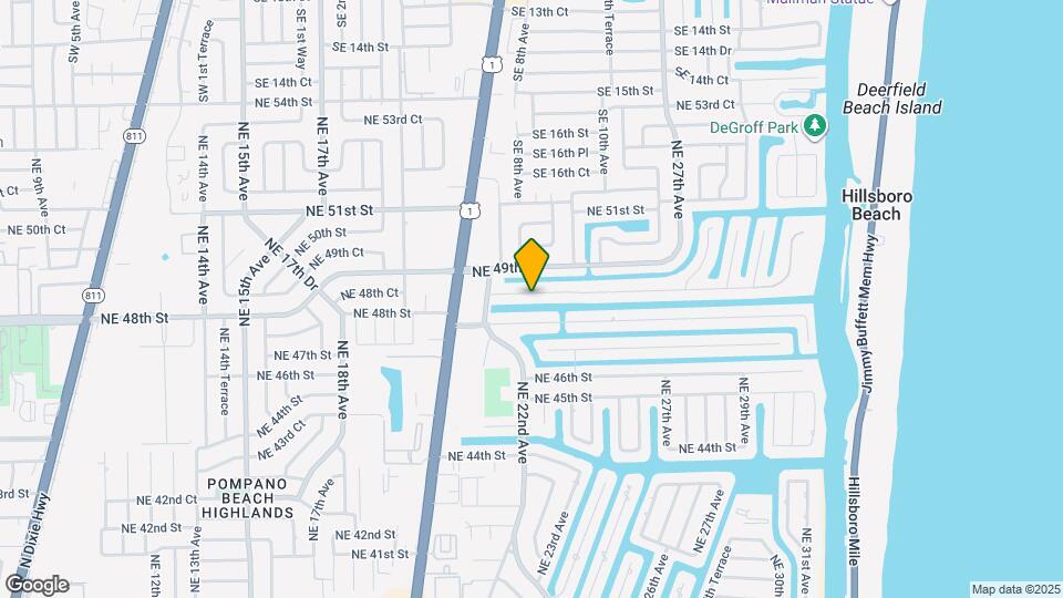 2310 NE 48th Ct Map and Location Details