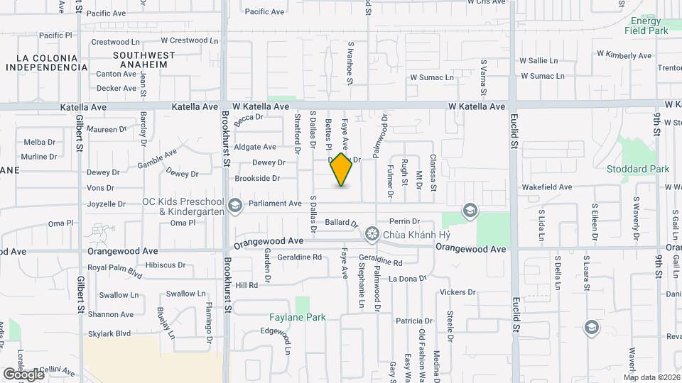 10382 McDaniel Dr Map and Location Details