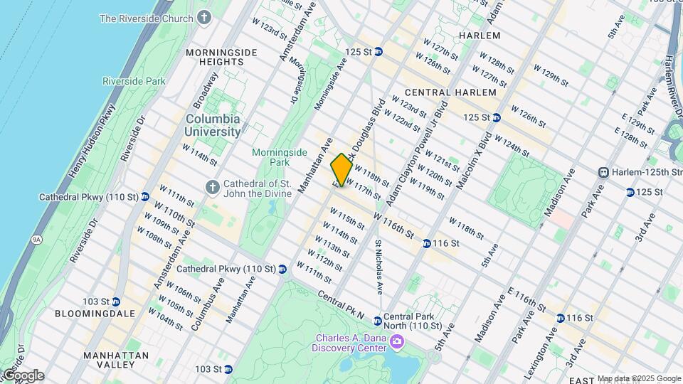 255-259 W 116th St Map and Location Details