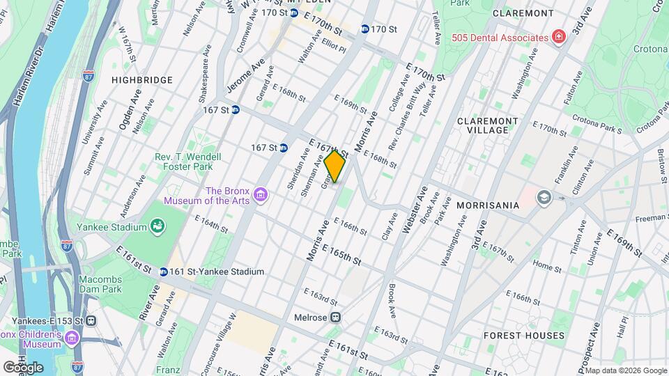 277 McClellan St Map and Location Details