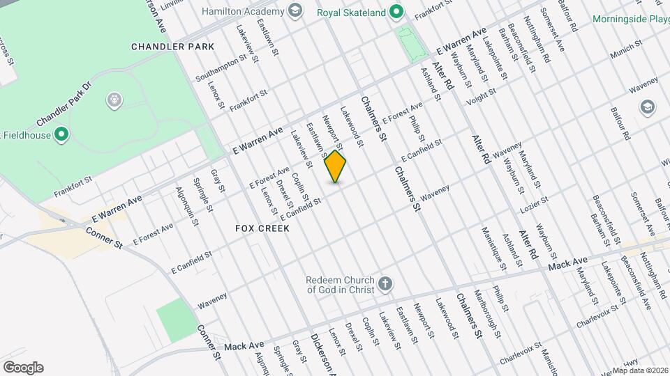 13927 E Canfield St, Unit 13927 Mapa y Detalles de la Ubicación