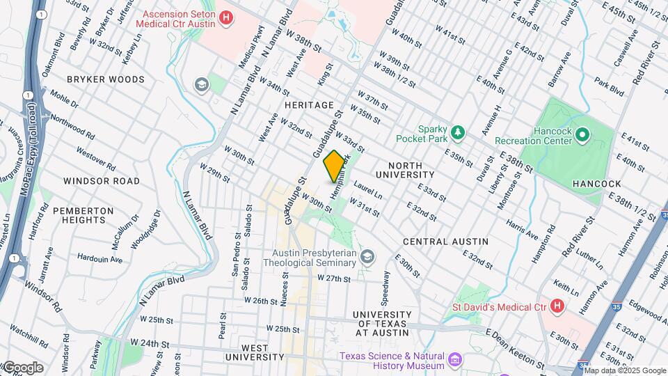 3100 Wheeler St Map and Location Details