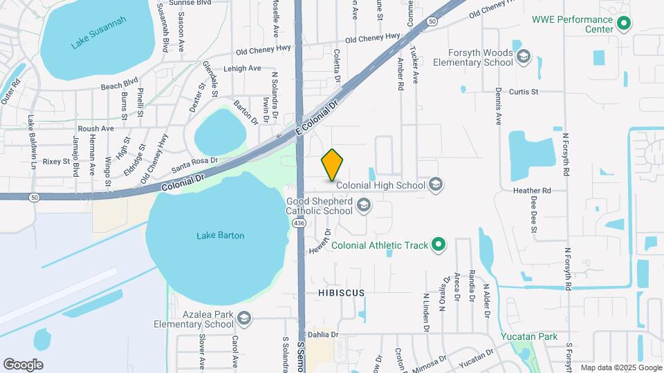 5793 Oleander Dr Map and Location Details