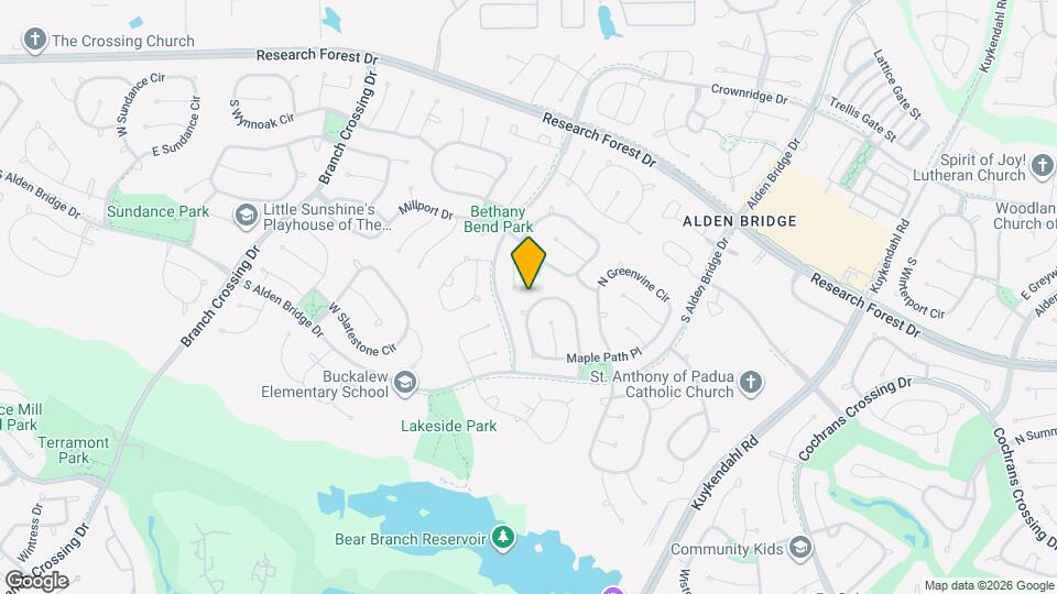 251 N Maple Glade Cir Map and Location Details