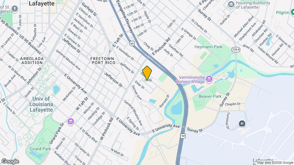 111 S Refinery St Map and Location Details