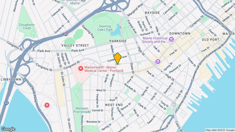 72-74 Deering St Mapa y Detalles de la Ubicación