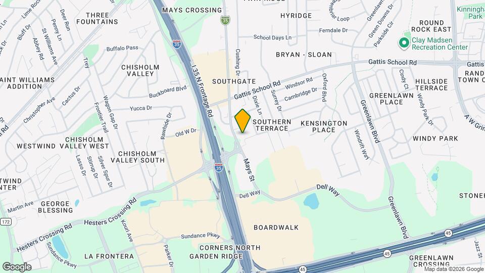 104 Fairlane Dr Map and Location Details