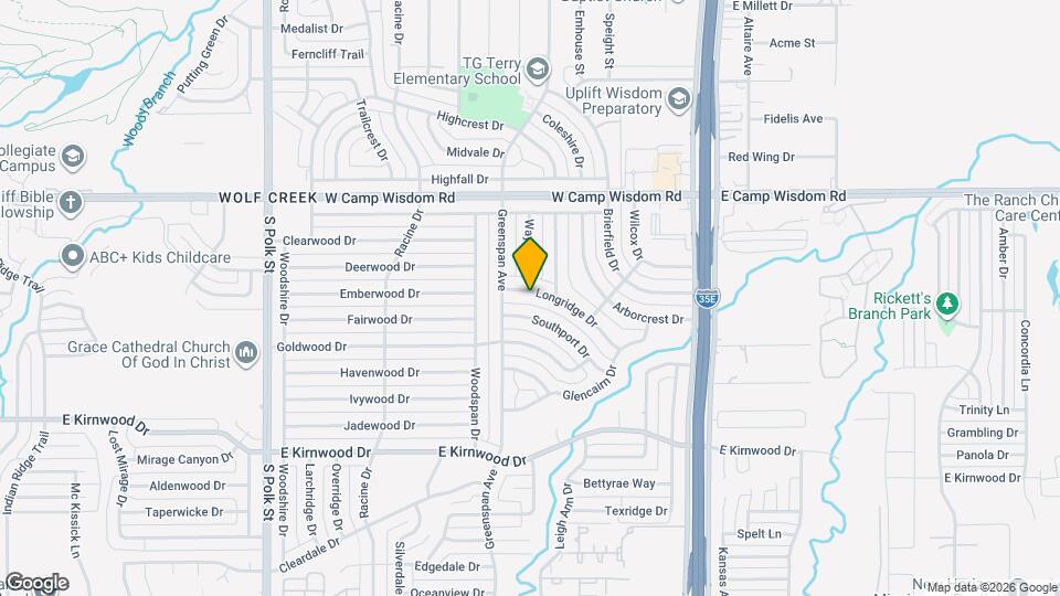 524 Longridge Dr Map and Location Details