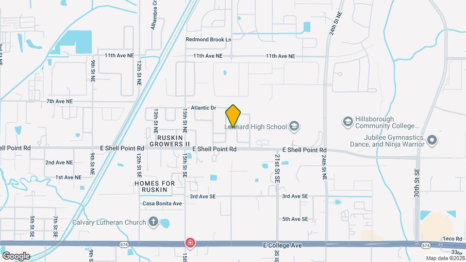 1837 Atlantic Dr Map and Location Details