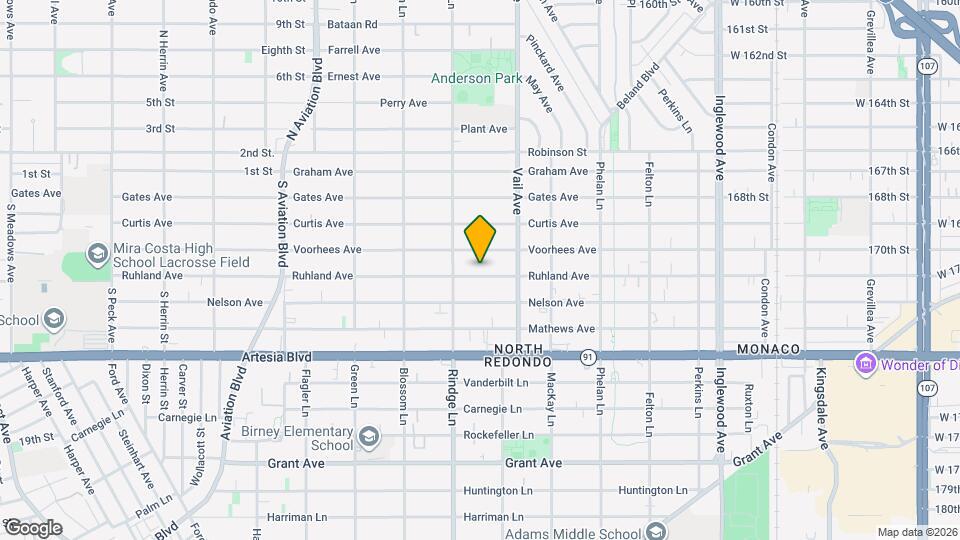 2213 Ruhland Ave, Unit B Mapa y Detalles de la Ubicación