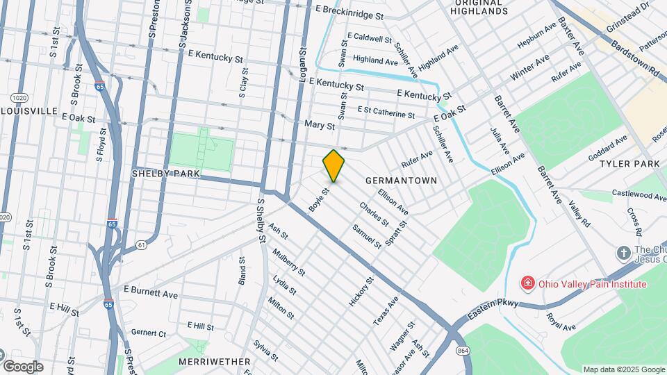 922 Charles St Map and Location Details