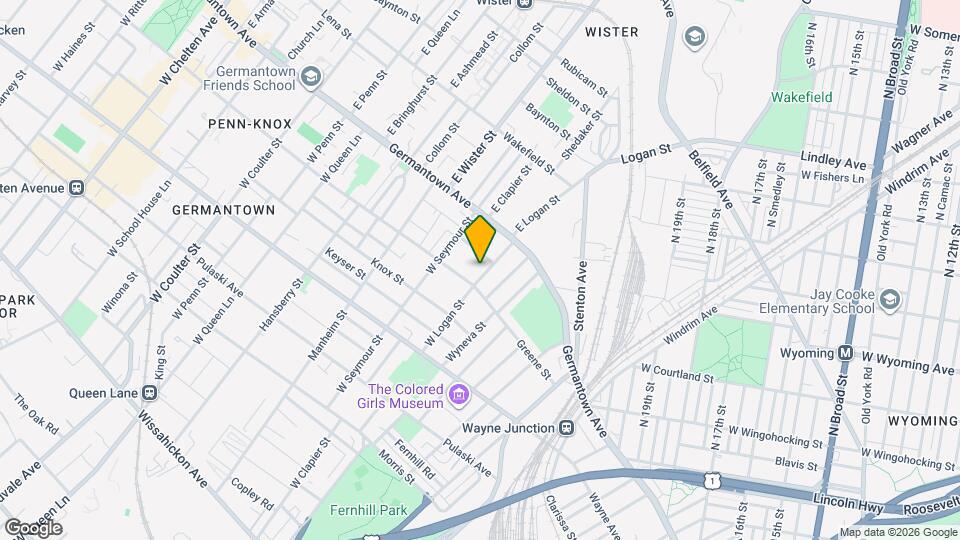 53 W Logan St Map and Location Details