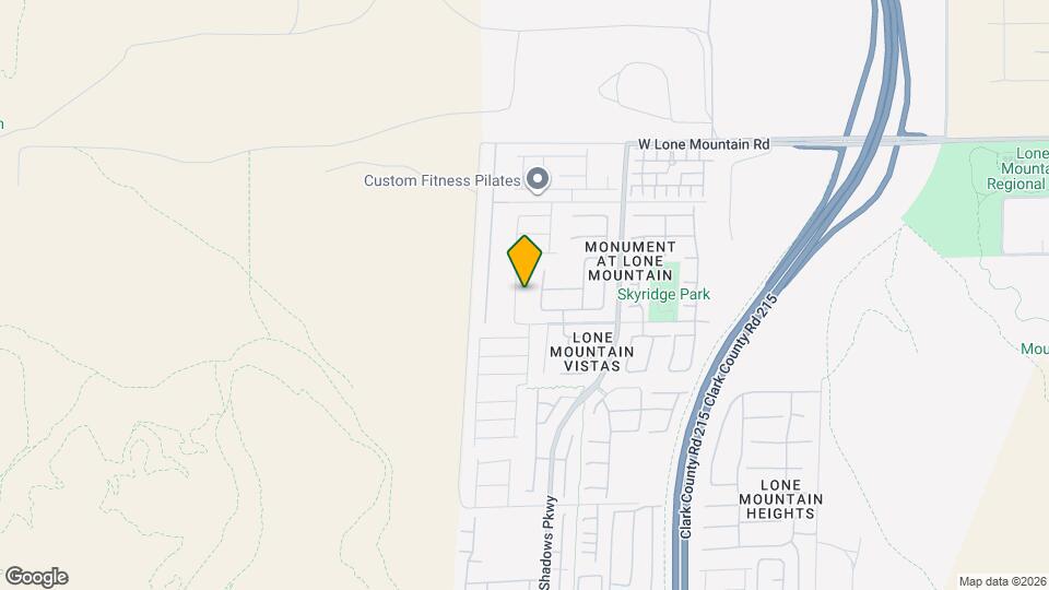 4536 N Eagle Nest Peak St Map and Location Details