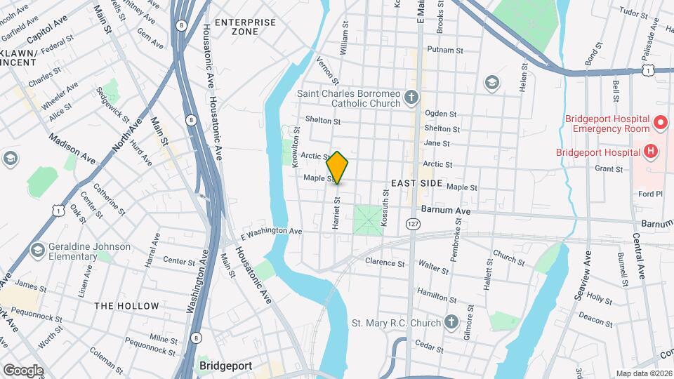 279 Harriet St Map and Location Details