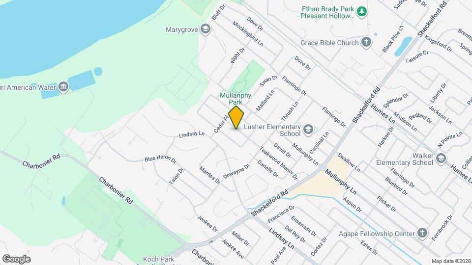 2400 Teakwood Manor Dr Map and Location Details