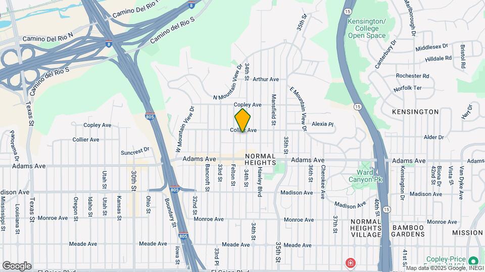 4772 34th St Map and Location Details