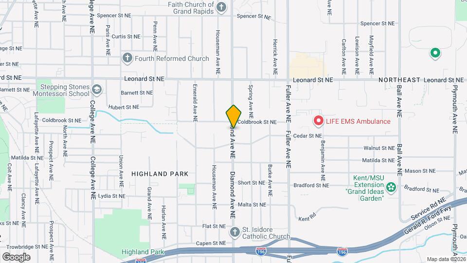 1004 Diamond Ave NE, Unit 1 Mapa y Detalles de la Ubicación