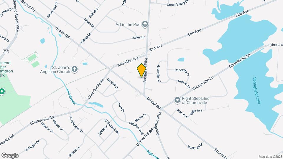 48 Bustleton Pike, Unit 2nd Floor APT. Map and Location Details