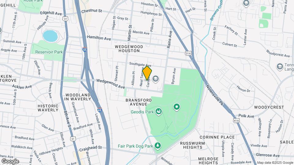 1712 Carvell Ave Map and Location Details