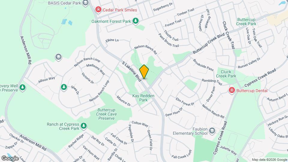 707 Brook Meadow Trail Map and Location Details