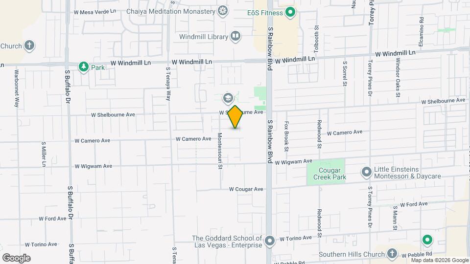 7037 Sunland Hls Ave Map and Location Details