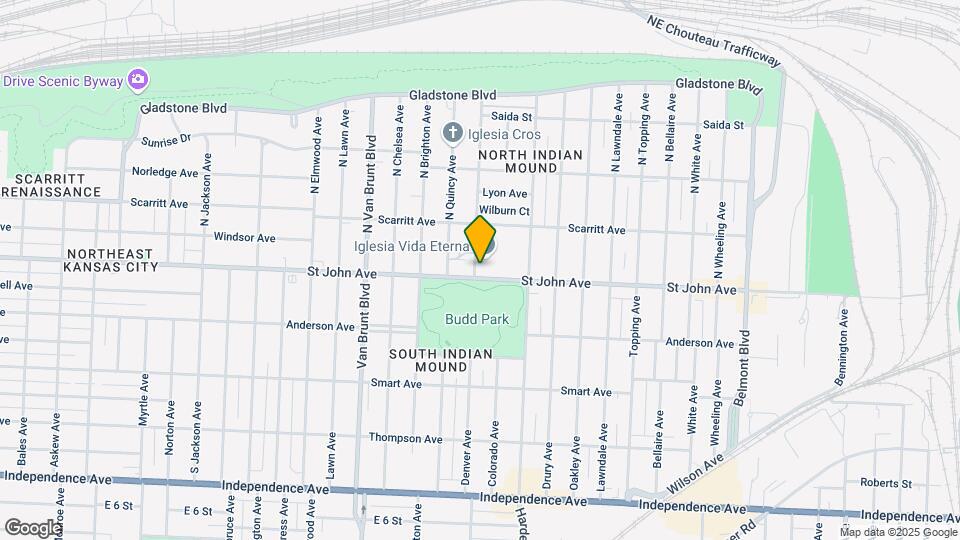 5200 St John Ave Map and Location Details