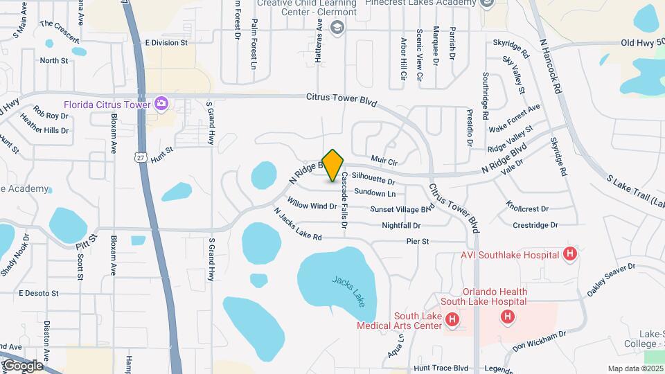1378 Willow Crest Dr Map and Location Details