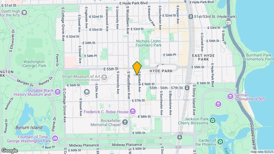 5532 S. Kimbark Avenue Map and Location Details