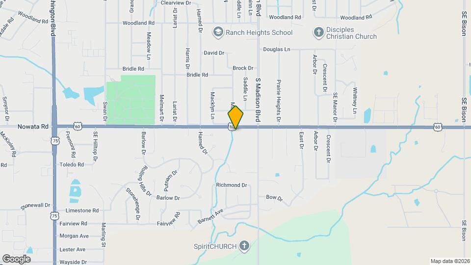 5255 Nowata Rd, Unit K102 Mapa y Detalles de la Ubicación