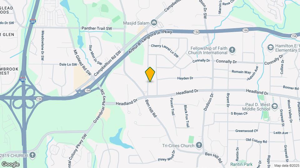 2422 Maxwell Dr SW Map and Location Details