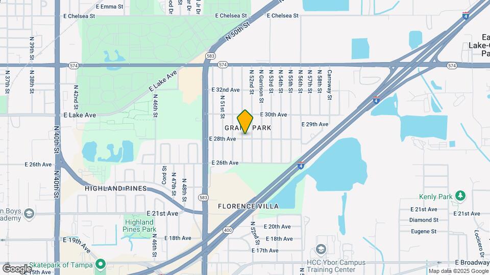 3601 N Whittier St Mapa y Detalles de la Ubicación
