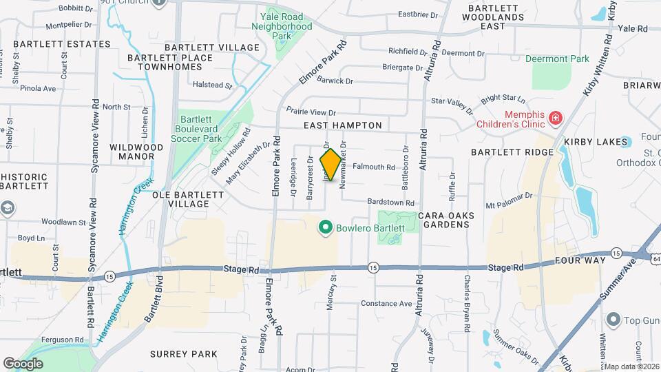 3048 Ingleside Dr Map and Location Details