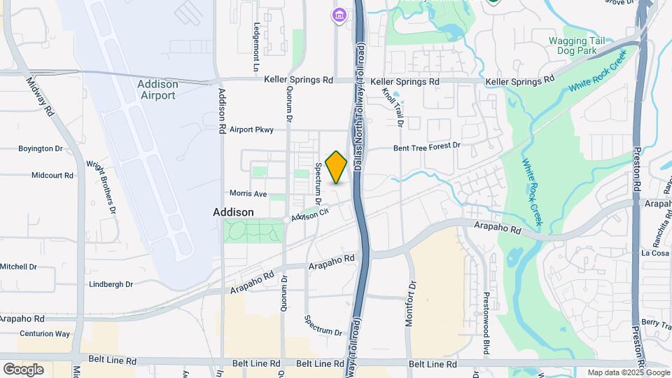 15600 Dallas Pkwy Map and Location Details