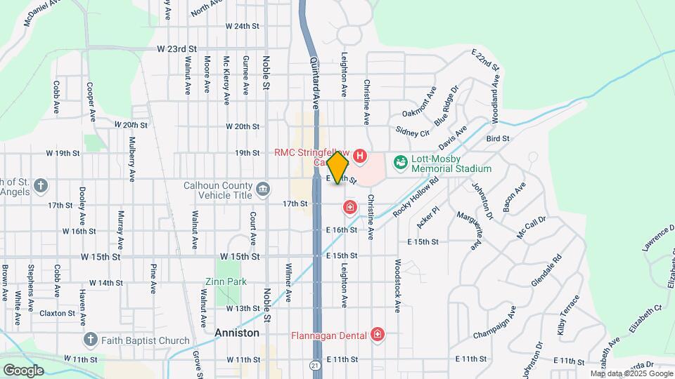 1720 Leighton Ave Map and Location Details