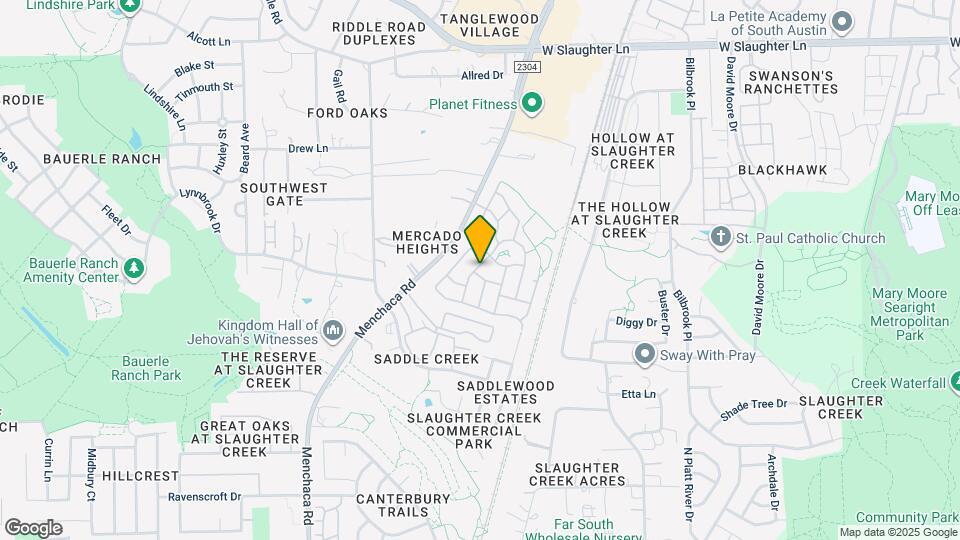1612 Yoakum St Map and Location Details