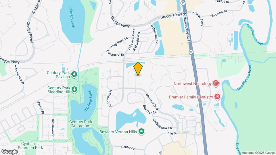 1435 N Pinehurst Dr Map and Location Details