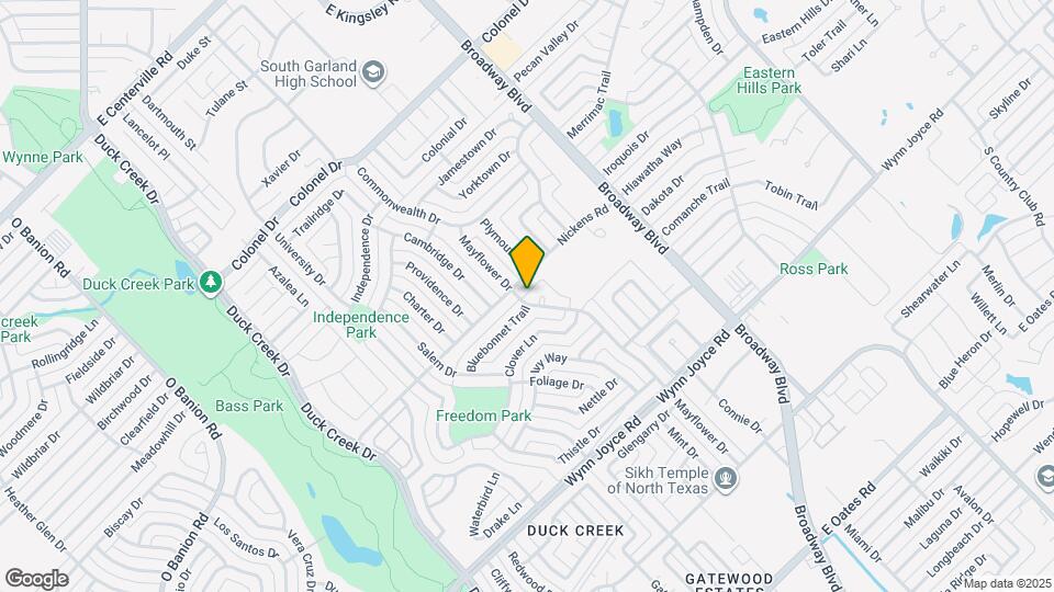 4006 Mayflower Dr Map and Location Details