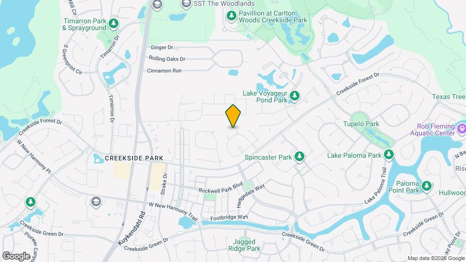 34 Canoe Bend Ct Map and Location Details