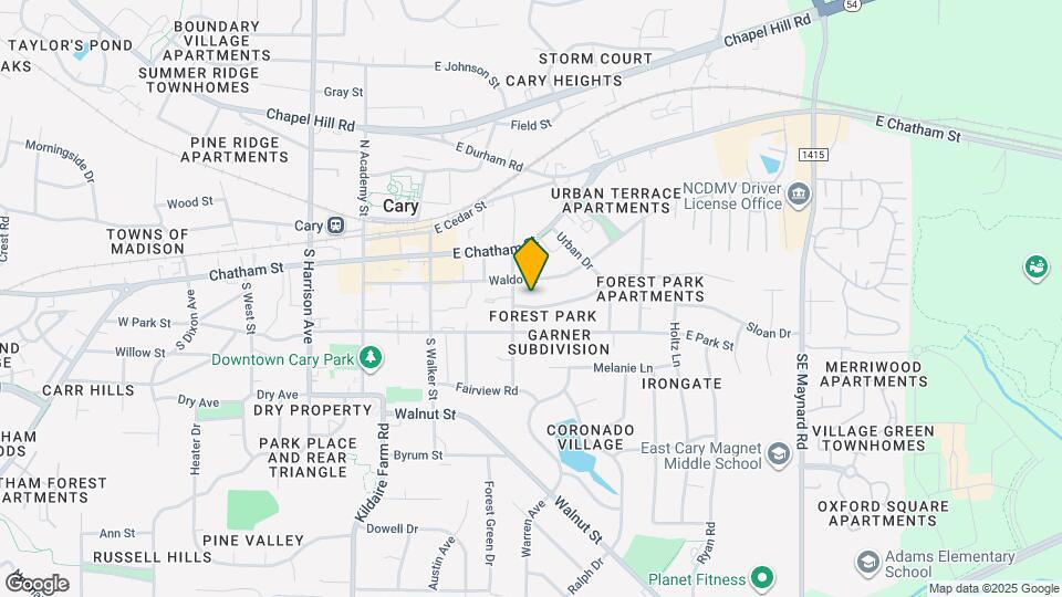 309 Webster St Map and Location Details