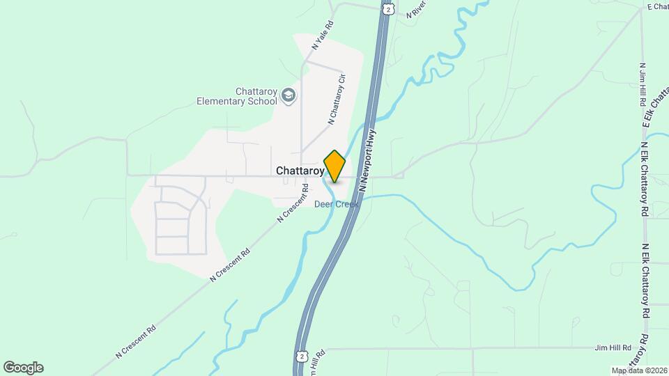 3710 E Chattaroy Rd Mapa y Detalles de la Ubicación