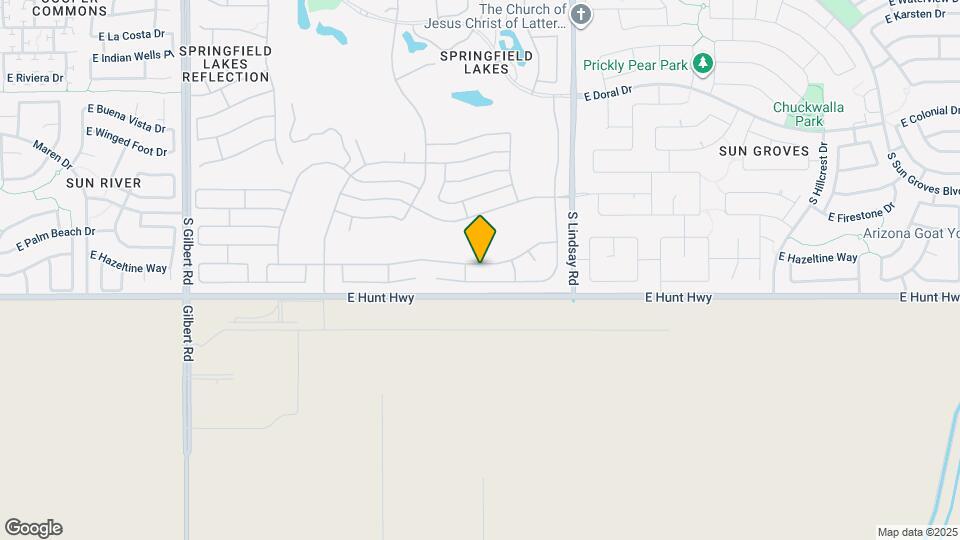 3807 E Hazeltine Way Map and Location Details