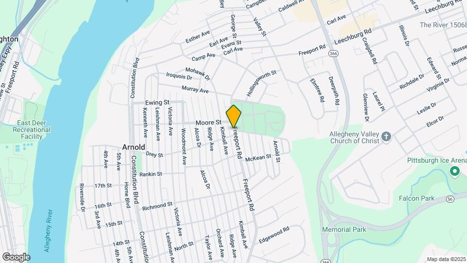 1905 Freeport Rd Map and Location Details